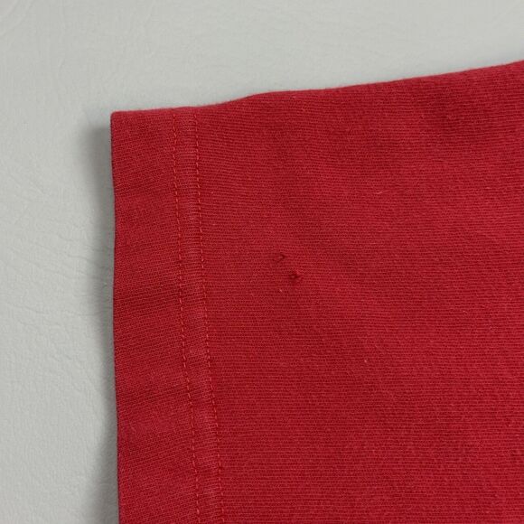 Vintage Looney Tunes Shirt Mens Small Red Sylvester Tweety Bird Bowl Pocket Tee - Picture 11 of 15